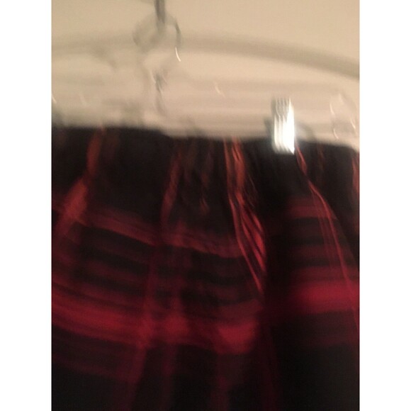 Op Men's Plaid Swim Shorts Trunks Lined Drawstring Size M 32-34 Black Orange - Picture 6 of 6